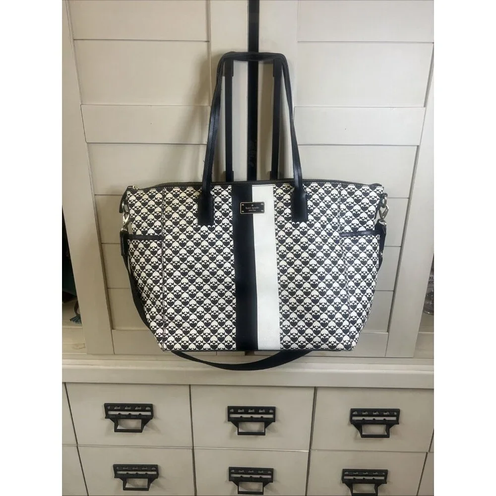 Kate Spade Margareta Baby Diaper bag Carryall Tote Shoulder Bag Workbag Weekend
